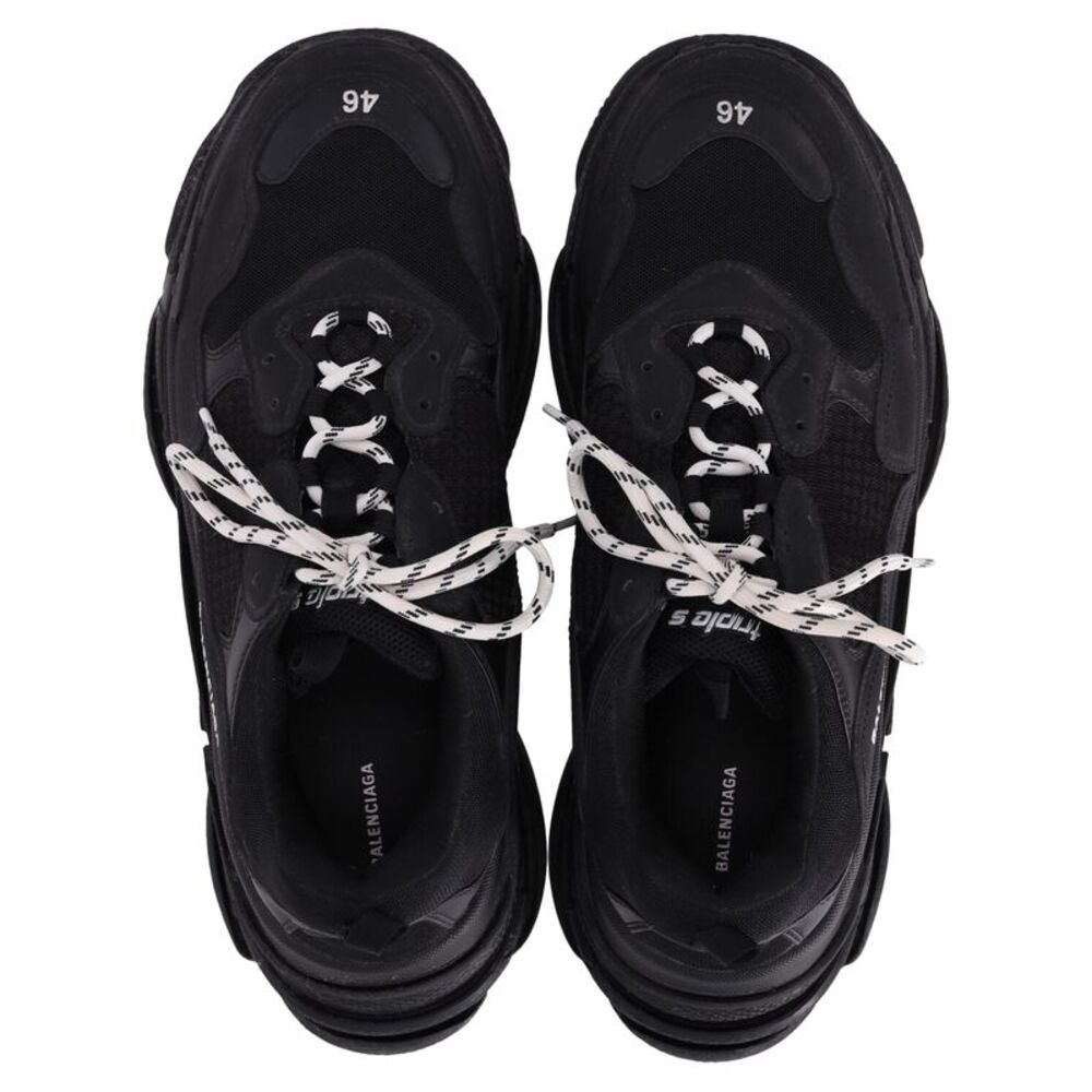 Balenciaga Triple S Sneakers in Black Polyester - Picture 5 of 10